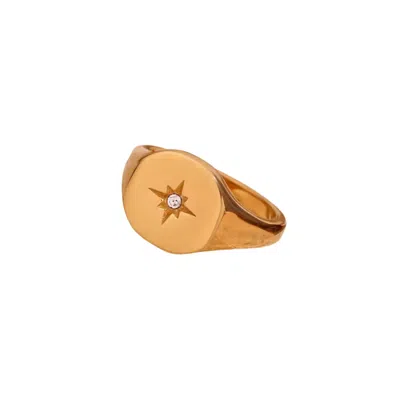 Recreation Jewels Women's Hailey's Star Ring In Gold