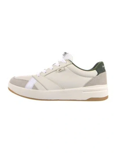 Pre-owned Recreational Habits Leather Sneakers In White
