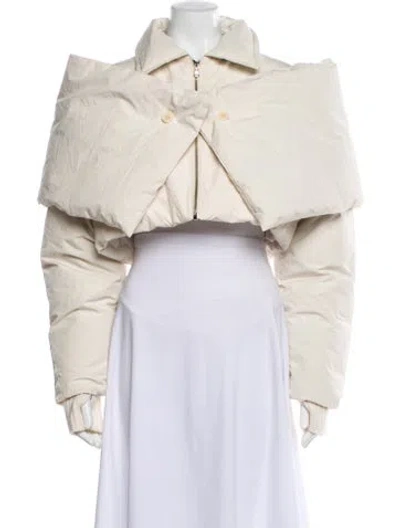 Pre-owned Recto Bolero In Neutral