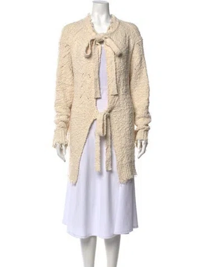 Pre-owned Recto Crew Neck Sweater In Neutral