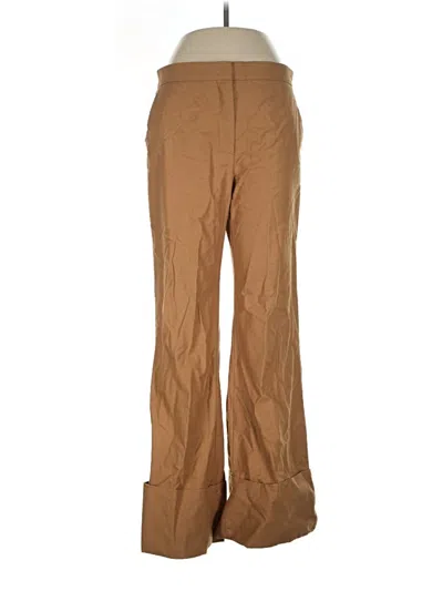 Pre-owned Recto Dress Pants In Brown