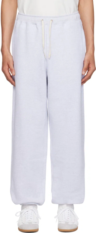 Recto Gray Embroidered Sweatpants In Gr Gray