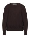 Recto Brown Signature Sweater In Brown