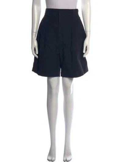 Pre-owned Recto Mini Shorts In Blue