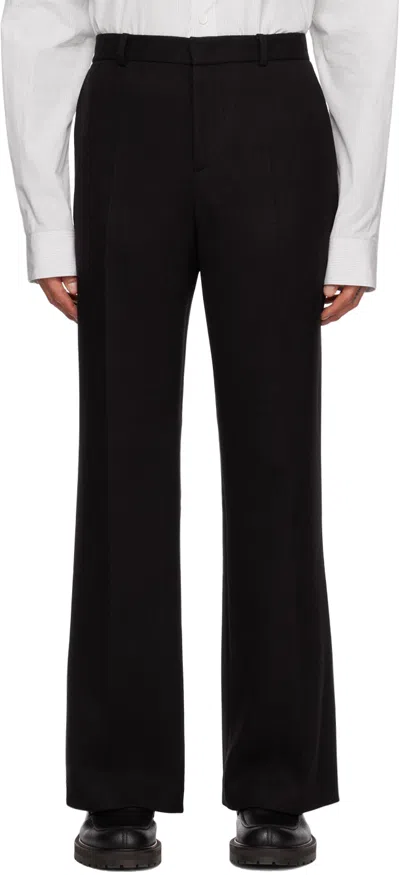Recto Navy Tailored Trousers In Dv Dark Navy