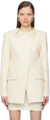 Recto Off-white Giani Blazer In Cream