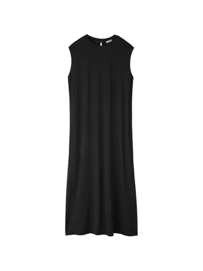 Recto Open-back Sleeveless Blouse In Black