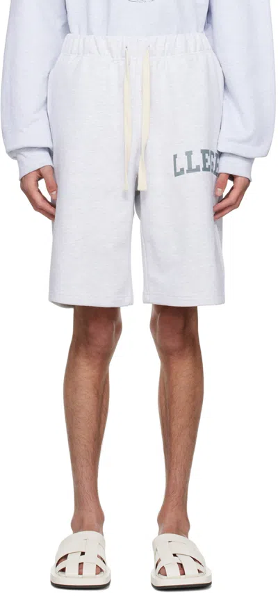 Recto Ssense Exclusive Gray Training Shorts In Gr Grey