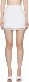 Recto Ssense Exclusive Off-white Miniskirt In Off White