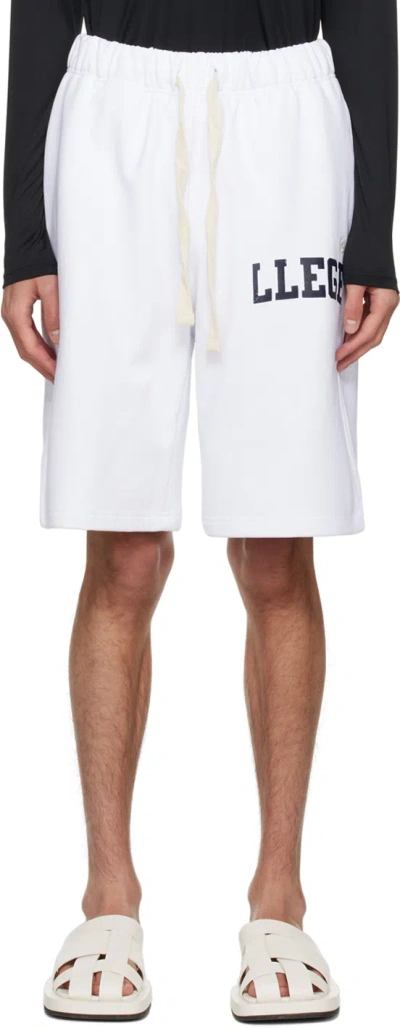 Recto Ssense Exclusive Off-white Training Shorts In Ow Off White
