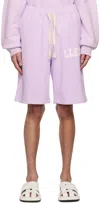 Recto Ssense Exclusive Purple Training Shorts In Lv Lavender
