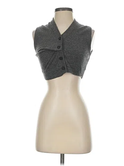 Pre-owned Recto Sweater Vest In Gray