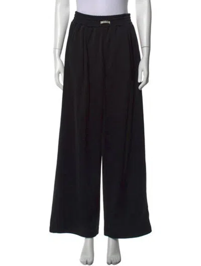 Pre-owned Recto Wide Leg Pants In Black