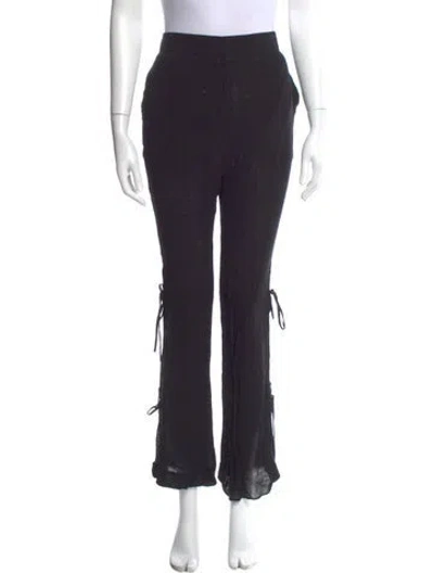 Pre-owned Recto Wide Leg Pants In Blue