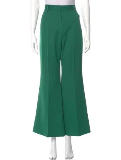 Pre-owned Recto Wide Leg Pants In Green