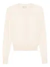 Recto Wool Cardigan In Neutrals
