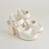 Recurate Bobby Pearl Heels White Pearls - Re:vita