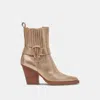 Recurate Bounty Boots Rose Gold Distressed Leather - Re:vita