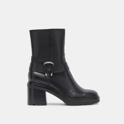 Recurate Camros Boots Black Leather - Re:vita