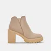 Recurate Cashe H2o Boots Dune Suede H2o - Re:vita
