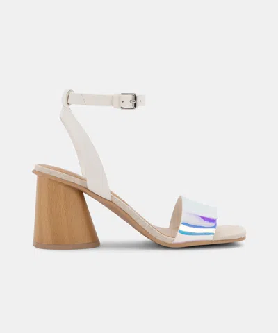 Recurate Hazel Heels Silver Iridescent - Re:vita
