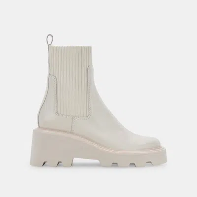 Recurate Hoven H2o Boots Ivory Leather - Re:vita