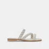 Recurate Iman Wide Sandals Ivory Stella - Re:vita