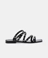 Recurate Izabel Studded Sandals Black Stella - Re:vita