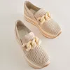 Recurate Jhenee Perforated Sneakers Sand Nubuck - Re:vita