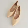 Recurate Nadav Ballet Flats Lt Natural Raffia - Re:vita
