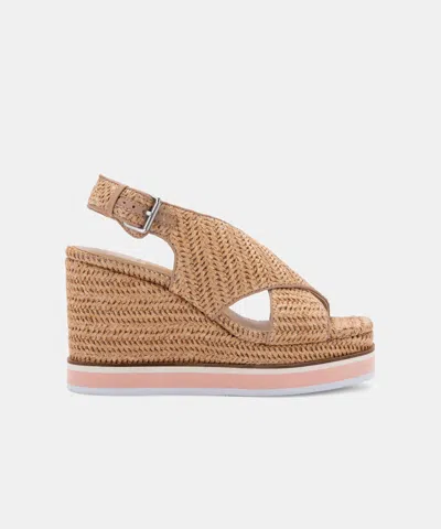 Recurate Odelia Wedges Natural Raffia - Re:vita