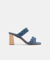 Recurate Paily Heels Dk Blue Denim - Re:vita