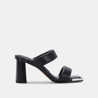 Recurate Patwin Heels Black Stella - Re:vita