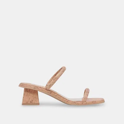 Recurate Ramize Sandals Natural Cork - Re:vita