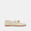 Recurate Reign Flats Ivory Leather - Re:vita