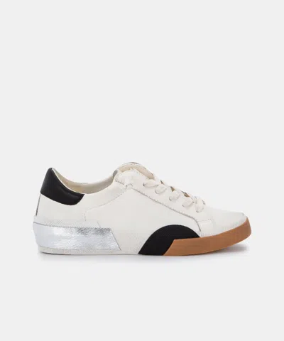 RECURATE ZINA SNEAKERS WHITE BLACK LEATHER RE:VITA