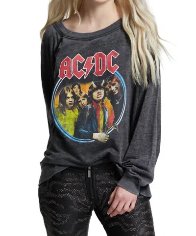 Recycled Karma Acdc Sweatshirt In Black