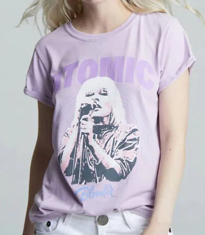 Recycled Karma Atomic Blondie Top In Lilac In Pink