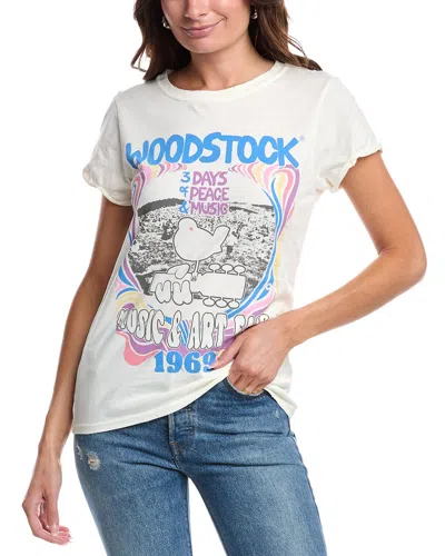 Recycled Karma Band T-shirt In White