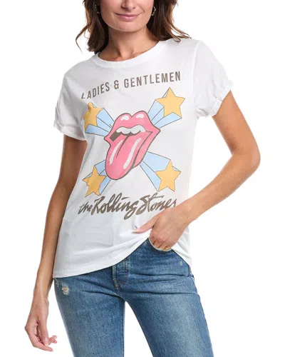 Recycled Karma Band T-shirt In White