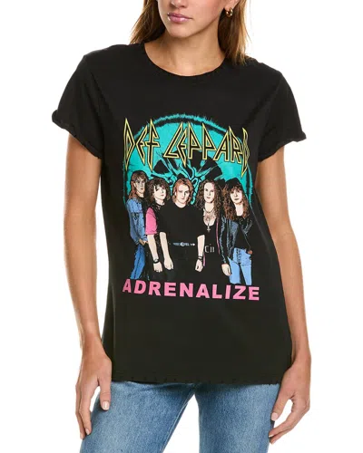 Recycled Karma Def Leppard Adrenalize T-shirt In Black