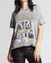 Recycled Karma Def Leppard Hysteria World Tour Graphic Tee In Steel Grey In Grey