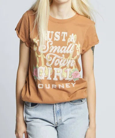 Recycled Karma Journey Crewneck Tee In Espresso In Brown