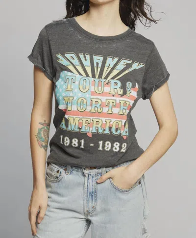 Recycled Karma Journey Tour Vintage Band Tee In Black
