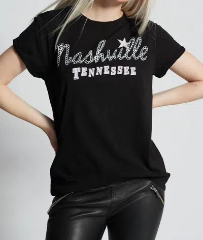 Recycled Karma Nashville Tennessee Tee In Black