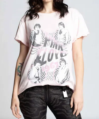 Recycled Karma Pink Floyd 1967 Tee In Pearl In Beige