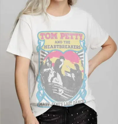 Recycled Karma Tom Petty Tee In Ivory In Multi