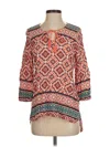 Red Camel 3/4 Sleeve Blouse In Multi