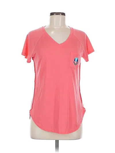 Pre-owned Red Camel Short Sleeve T-shirt In Pink