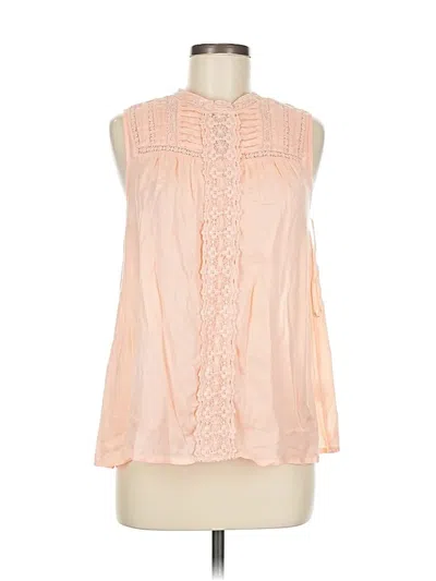 Pre-owned Red Camel Sleeveless Blouse In Pink